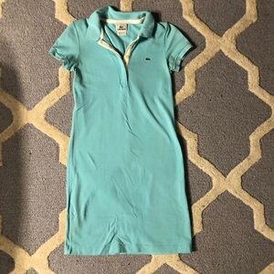 Like new Lacoste dress, sz 34, light blue